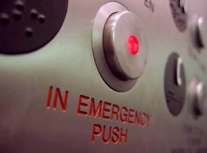 elevator-emergency-buttons RescueLine managed cellular hub for elevator emergency phones